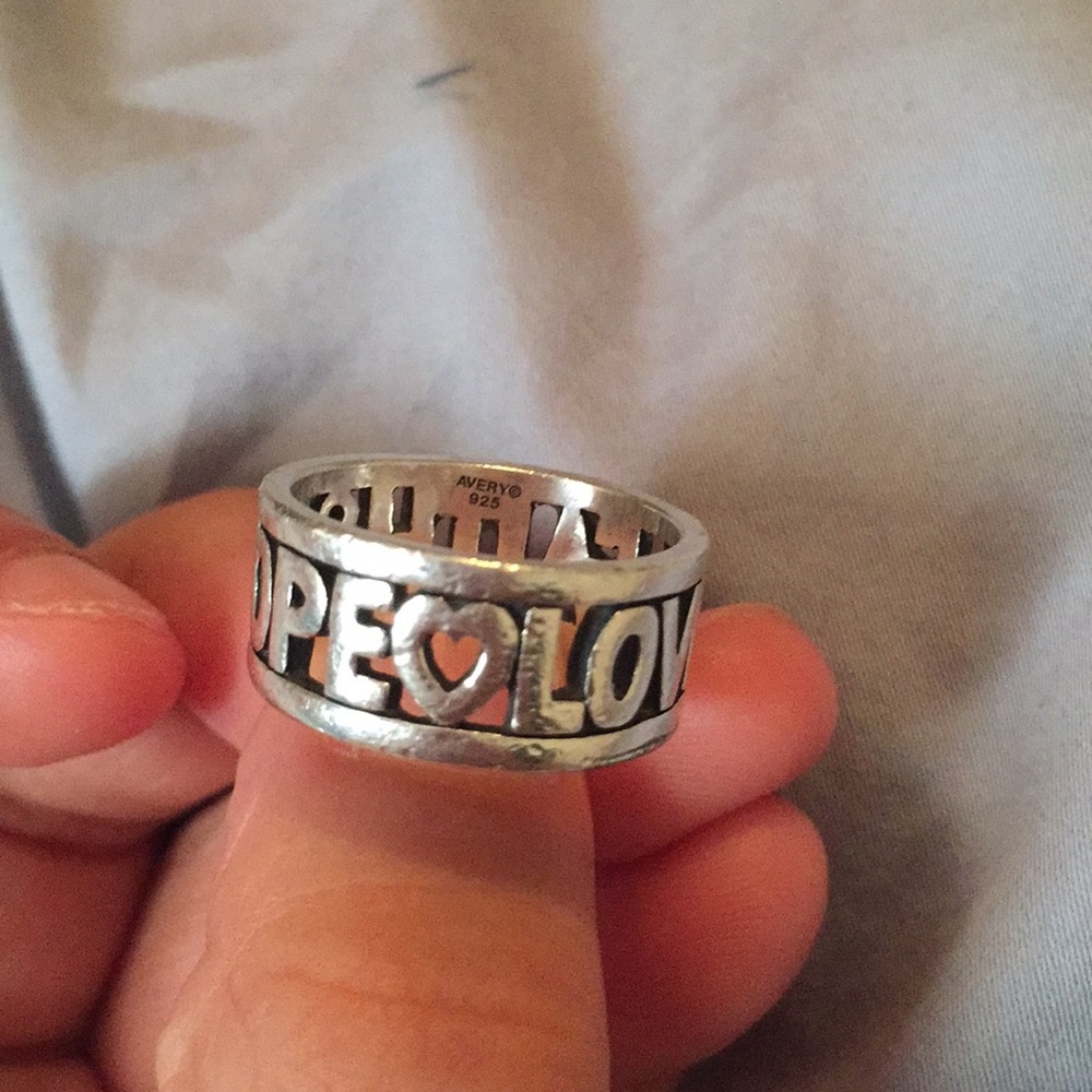 Faith,Hope,Love James Avery Ring